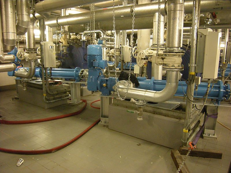 Jöhstadt monopompen in bedrijf
